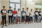Bắt tạm giam 10 đối tượng dàn cảnh cướp điện thoại do mâu thuẫn tình cảm