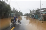 Mưa lớn gây ngập, ách tắc giao thông tại trung tâm thành phố Đà Nẵng