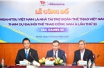 Đồng hành, tiếp thêm sức mạnh cho Đoàn Thể thao Việt Nam tại SEA Games 33 