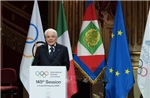 Tổng thống Italy kêu gọi tôn trọng 'Ngừng bắn Olympic'
