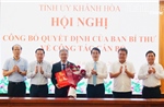 Đồng chí Trần Hòa Nam tham gia Ban Thường vụ Tỉnh ủy Khánh Hòa