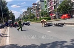 Hai xe máy va chạm làm 1 người tử vong, 2 người bị thương