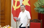 Thông báo Kết luận của Tổng Bí thư, Chủ tịch nước Tô Lâm về trọng tâm công tác xây dựng Đảng, công tác tổ chức, cán bộ