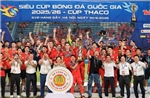 Thắng đậm 5-0, Công an Hà Nội bảo vệ thành công Siêu Cúp quốc gia