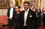 Vợ chồng David và Victoria Beckham tham dự quốc yến chào mừng Quốc vương Qatar  