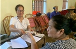 Chi trả lương hưu cho người hưởng bằng tiền mặt tại Thái Nguyên ngay sau lũ