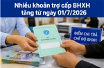 Những khoản trợ cấp BHXH tăng từ ngày 1/7/2026 mà người hưởng lưu ý