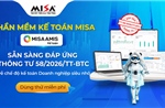 Phần mềm kế toán MISA đáp ứng chế độ kế toán mới cho doanh nghiệp siêu nhỏ