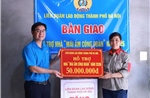 Trao mái ấm công đoàn cho công nhân có hoàn cảnh khó khăn