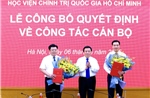 Học viện Chính trị Quốc gia Hồ Chí Minh công bố quyết định công tác cán bộ