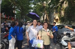 Đề thi hay, thí sinh vui vẻ khi kết thúc ngày thi đầu tiên vào lớp 10 Hà Nội