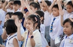 Nhiều trường học ở Hà Nội đón học sinh trở lại trường