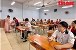 Thí sinh ổn định phòng thi, sẵn sàng bước vào các môn thi tự chọn 