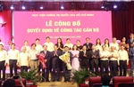 Công bố quyết định về công tác cán bộ Học viện Báo chí và Tuyên truyền