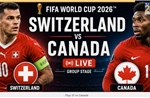 Lịch thi đấu World Cup 2026 rạng sáng 25/6