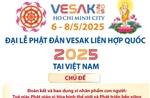 Hơn 2.700 đại biểu dự Đại lễ Phật đản Vesak Liên hợp quốc 2025 tại Việt Nam