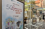 '50 Spaces' tái hiện Hà Nội - Huế - TP Hồ Chí Minh qua ký họa