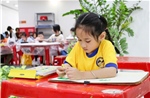 Thiếu nhi TP Hồ Chí Minh vẽ tranh về Bác Tôn