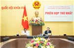 Phiên họp thứ nhất của Ủy ban Dự thảo sửa đổi, bổ sung một số điều của Hiến pháp năm 2013  