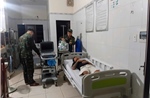 Trung tâm y tế thị trấn Trường Sa cấp cứu kịp thời ngư dân Bình Thuận bị nạn trên biển