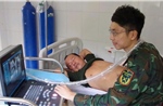 Đảo Trường Sa cấp cứu kịp thời ngư dân tàu cá Quảng Nam bị đau quặn thận