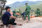 Nơi nào còn nhà tạm, nhà dột nát, quân đội sẽ giúp đỡ, không tính công