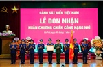 Cảnh sát biển Việt Nam đón nhận Huân chương Chiến công hạng Nhì