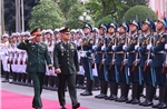 Đại tướng Nguyễn Tân Cương tiếp đoàn Tư lệnh lực lượng Quốc phòng Thái Lan thăm chính thức Việt Nam