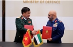 Việt Nam và UAE ký Ý định thư hợp tác Quốc phòng