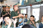 Bộ Quốc phòng tiễn đoàn diễu binh, diễu hành A80 trở về đơn vị công tác