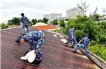 Bộ Tư lệnh Hải quân chỉ đạo các đơn vị chủ động phòng chống bão số 11