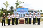 Gắn biển công trình chào mừng kỷ niệm 50 năm Ngày truyền thống Vùng 5 Hải quân