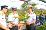 Vùng 4 Hải quân ươm, chiết, nhân giống 30.000 cây trồng thực hiện ‘Xanh hóa Trường Sa’