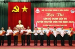 Thủ lĩnh Đoàn thanh niên Vùng 3 Hải quân tiên phong quyết thắng