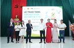Tập đoàn Stavian trao tặng lớp học STEM và thiết bị y tế tại Bắc Ninh
