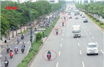 TP Hồ Chí Minh: Tăng cường xử lý tình trạng xe máy lấn làn ô tô, đi ngược chiều
