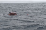 Chìm sà lan trên biển khiến ba người tử vong, hai người mất tích