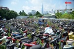 TP Hồ Chí Minh: Hàng nghìn xe vi phạm giao thông &#39;dầm mưa dãi nắng&#39; vì chủ &#39;bỏ quên&#39;