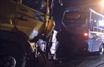 Camera hành trình ghi lại vụ tai nạn giữa 9 ô tô trên cao tốc TP Hồ Chí Minh - Long Thành - Dầu Giây
