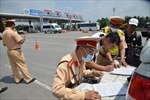 Xử phạt nhiều ô tô vi phạm ETC trên cao tốc TP Hồ Chí Minh - Long Thành - Dầu Giây