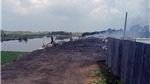 TP Hồ Chí Minh: Nhóm đối tượng ngang nhiên sử dụng đất công để đốt rác trái phép