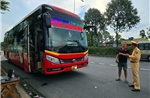 TP Hồ Chí Minh: Nhiều xe vận tải vi phạm quy định giám sát hành trình và thẻ nhận dạng