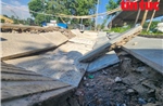 TP Hồ Chí Minh: Xuất hiện sụt lún vỉa hè trước nhà ga T3 sân bay Tân Sơn Nhất