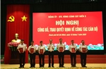 Bộ Tư lệnh Vùng Cảnh sát biển 3 trao quyết định bổ nhiệm nhiều cán bộ