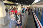 TP Hồ Chí Minh: 74 hành khách đến ga chậm tàu những ngày cận Tết