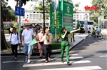 TP Hồ Chí Minh: Những 'đại sứ du lịch' áo xanh mang lại sự an tâm cho du khách