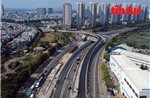 TP Hồ Chí Minh: Cận cảnh cầu vượt N3 nút giao An Phú sẵn sàng thông xe dịp 30/4
