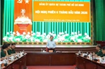 Đưa sĩ quan chính quy về cơ sở, củng cố thế trận quốc phòng