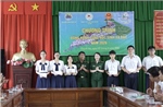 Bộ đội Biên phòng TP Hồ Chí Minh đồng hành cùng học sinh xã đảo Thạnh An