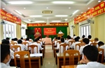 Đoàn công tác Cảnh sát biển kiểm tra xây dựng đơn vị tại Đoàn Trinh sát số 2